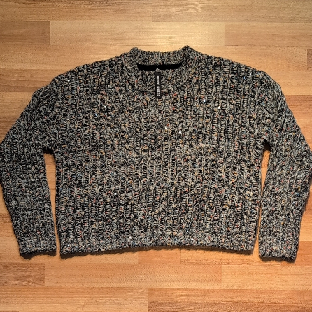 Design Lab Lord & Taylor Multicolor Knit Sweater